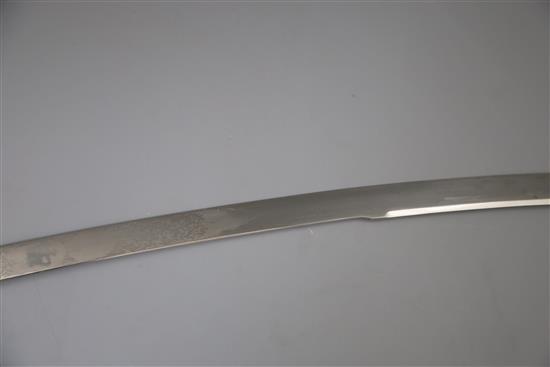 A good 1831 regulation general officers mameluke sword of General Sir George Balfour,